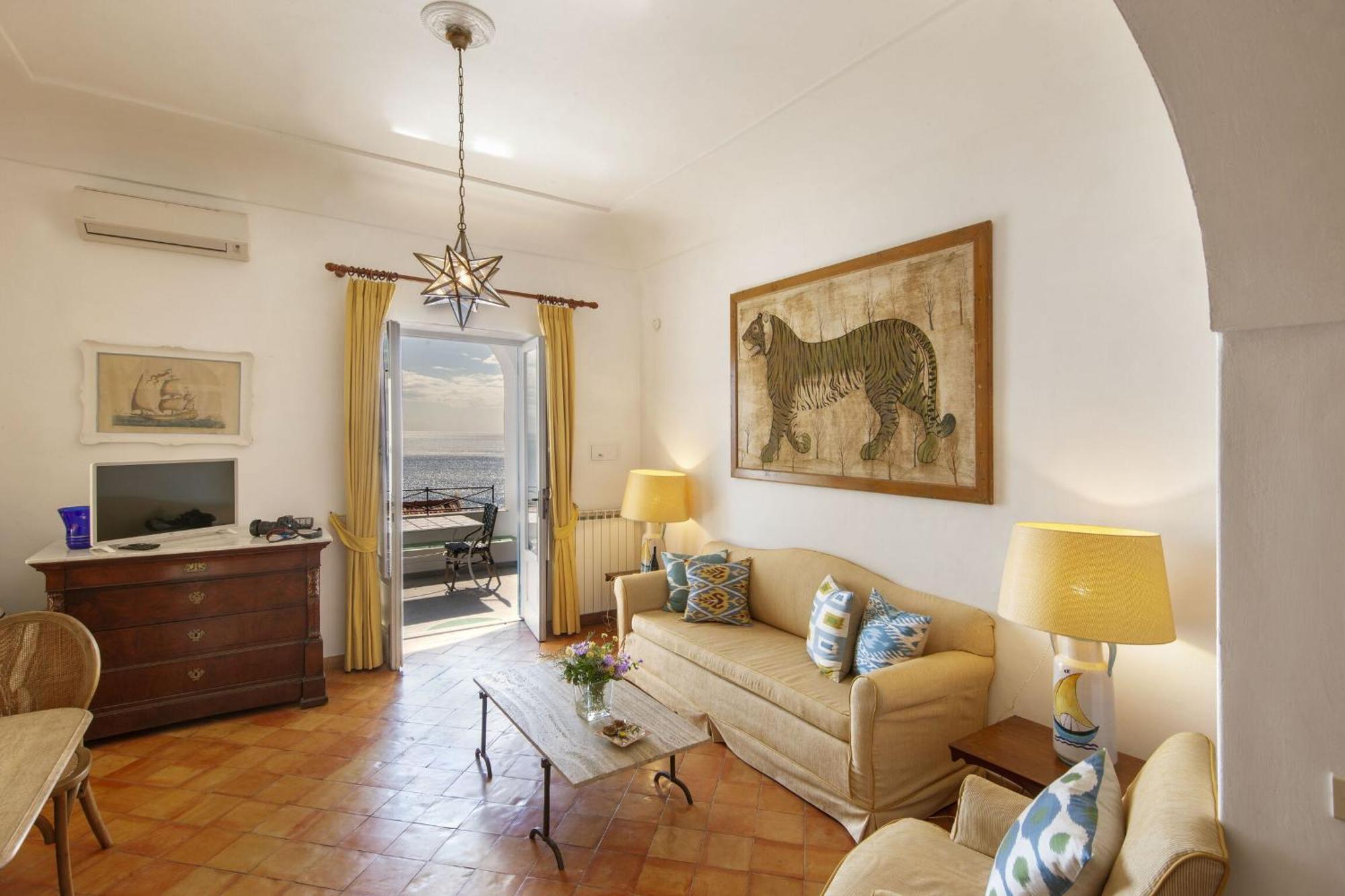 Torre Sponda - Casa Angelica, Private Beach Positano Buitenkant foto