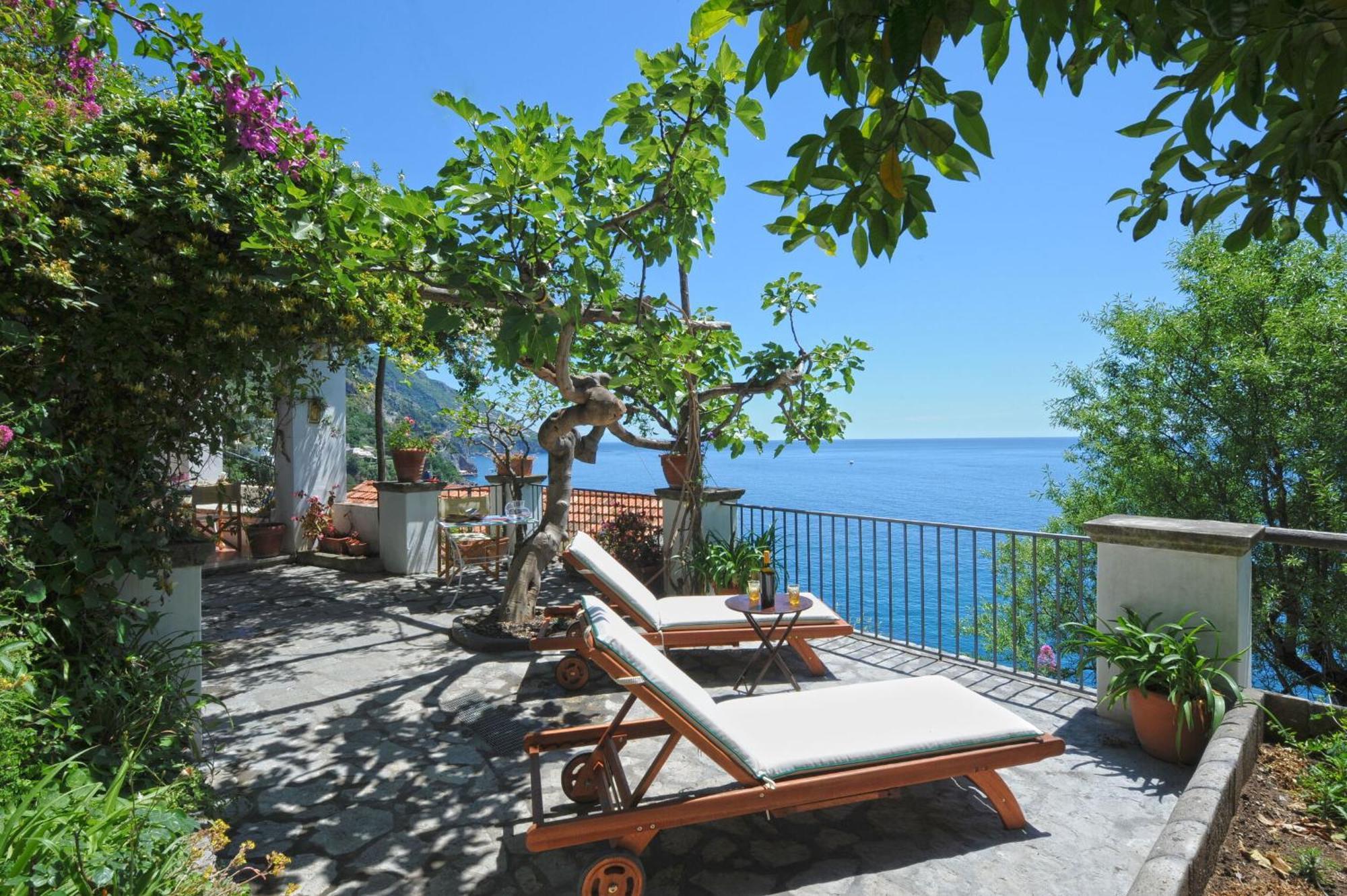 Torre Sponda - Casa Angelica, Private Beach Positano Buitenkant foto